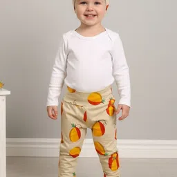 YK Girls Round Neck Long Sleeves Leotard With Printed Joggers Clothing Set-picture-15