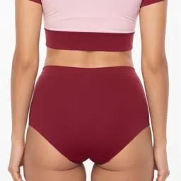 FiveFlag Combed Cotton Mid-Rise Hipster Briefs image 2