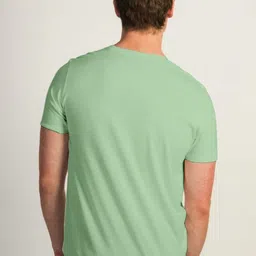 SUN 'N' SUMMER Typography Printed Round Neck Short Sleeves Cotton T-shirt image 2