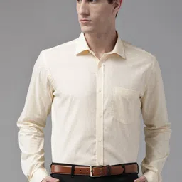 Park Avenue Slim Fit Printed Pure Cotton Formal Shirt-picture-32