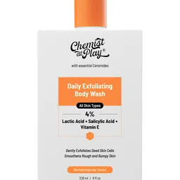 Chemist at Play Set of Daily Exfoliating Body Wash 236ml & Jasmine Underarm Roll On 40ml image 2