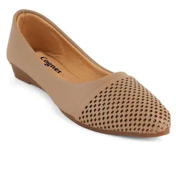 Cogner Women Embellished Mules Flats image 5