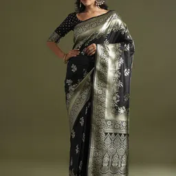 Saree mall Woven Design Zari Banarasi Sarees-image-53