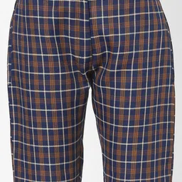 Smarty Pants Women Brown Checked Flared Trousers image 2