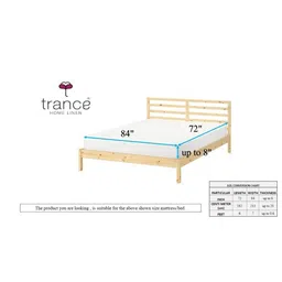 Trance Home Linen Green Bamboo Cotton 300 TC Fitted King Bedsheet Set 2.13 m x 1.83 m image 5