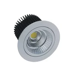 LUKER Corvus 7 W Round Cob led Down Light Natural White, LCOBR07N image 1