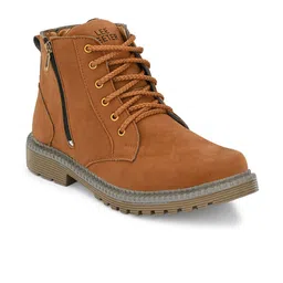 LEEPEETER Men Casual Block-Heeled Regular Boots-image-10