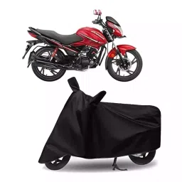 Auto Pearl Bike Cover for Hero Glamour i3s (Black)-picture-15