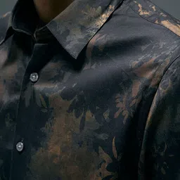 Flying Machine Men Slim Fit Opaque Printed Casual Shirt image 4