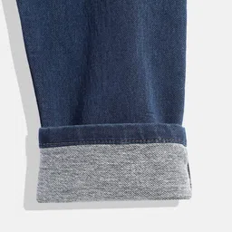 u.s. polo assn. kids U.S. Polo Assn. Boys Straight Fit Mid-Rise Light Fade Stretchable Jeans image 2