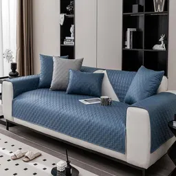 House of Quirk Four Seater Luxury Waterproof Anti-Slip Stretch Sofa Cover-picture-31