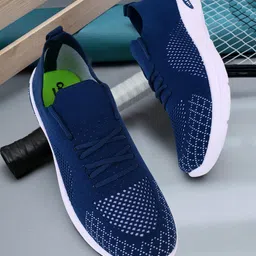 CHamps SHOES Knitted Casual Shoes - Teal Blue-picture-22