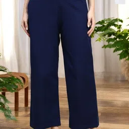 Kryptic Pack Of 2 Pure Cotton Mid-Rise Lounge Pants-picture-28