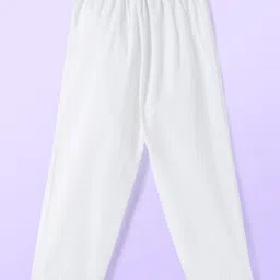 Babyhug Cambric Woven Full Sleeves Kurta Pyjama Set Floral Print - Blue image 5