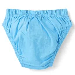 Babyhug 100% Cotton Knit Antibacterial Briefs With Animal Print Pack of 3 - Multicolor image 5