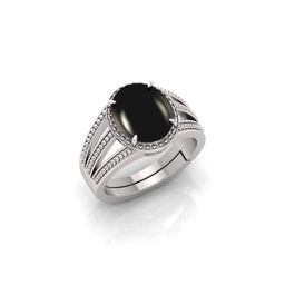 todani jems 9.25 Ratti Agate Stone Original Certified Hakik Gemstone Silver Plated | Adjustable Ring-picture-25