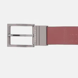Iconic Men Textured Leather Belt image 4