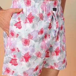 Mast & Harbour Men Pack of 3 Printed Pure Cotton Boxers MNH-KEN-MBOX- PRINT-02ABW image 2