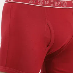 Sporto by Macho Pack Of 4 Mid Rise Trunk image 3