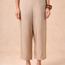 Marigold Lane Women Parallel Mid-Rise Trousers-image-50