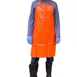 ETS Hand Pro Size 24X36 Waterproof Aprons for Dishwashing, Chemical Handling Orange (Pack of 2 pcs)-picture-31