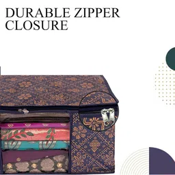 AMAK INC Blue Fabric Multi-Utility Wardrobe Organisers image 3