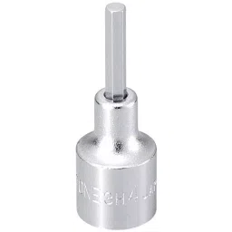 TONE Hexagon Socket + Hanger Structural Steel Silver 2.5 mm Face Size 9.5 mm Drive 40 mm Length, 3H-2.5HP-picture-48
