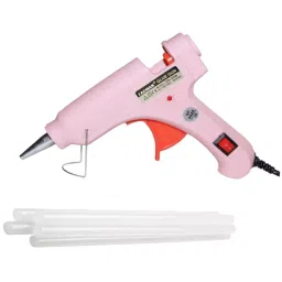 Fadman 20 W Standard Temperature Hot Melt Mini Glue Gun with 5 Stick Pink 7 mm Stick Dia., 117-Pinkmini-20wt-5-St-picture-23