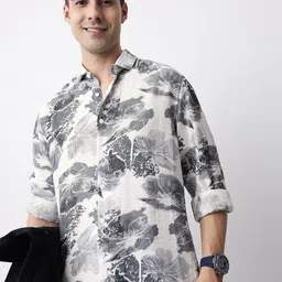 Mast & Harbour Relaxed Fit Floral Printed Casual Shirt-picture-39