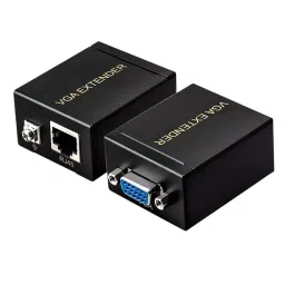 LOTA VGA to RJ45 Signal Extender Adapter Black for Transmit Video Signals over Long Distances, MST-959-LT-picture-10