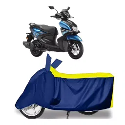 Auto Pearl Two Wheeler Cover for Yamaha RayZR 125 BS6 - Yellow, Blue-picture-26