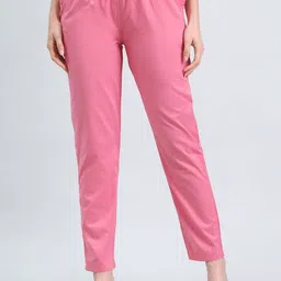 Go Colors Women Tapered Fit Trousers-picture-13