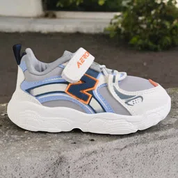 Lil Lollipop Colour Blocked Velcro Closure Shoes - Grey-picture-38