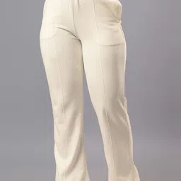 Converse Women High-Rise Relaxed Fit Bootcut Trousers-image-77