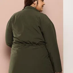 Sztori Plus Size Longline Tailored Jacket image 3