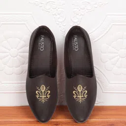 FAUSTO Men Printed Lightweight Mojaris image 1