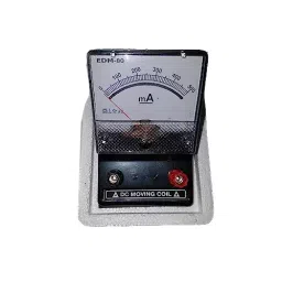 WKM 0 to 500 mA Square Plastic Milli Ampere Meter for School and College Labs KT182CE image 3