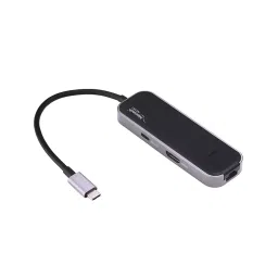 Nextech USB-C to 6 in 1 Hub Dock with Ethernet 1000 mbps RJ45 Port + HDMI 4K + USB-C Power Delivery and 3 USB 2.0 Port, NA39C image 3
