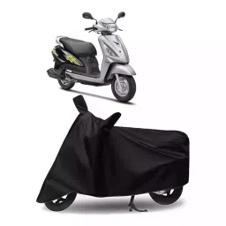 Auto Pearl Bike Cover for Suzuki Swish 125 (Black)-picture-40