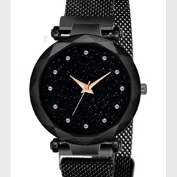 Miss Perfect Unisex Embellished Dial & Stainless Steel Bracelet Style Straps Analogue Watch analog diamond-picture-22