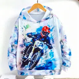 YK Boys Printed Hooded Sweatshirt-image-49