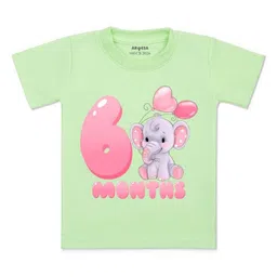 Arvesa Kids Printed Applique T-shirt-image-61