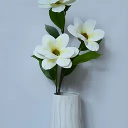 Blooming Floret White 1 Pieces Magnolia Artificial Flower image 2