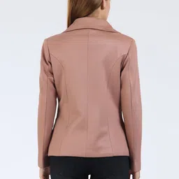 YOUNG CLUB CLASSIC Self Design Notched Lapel Overcoat image 5