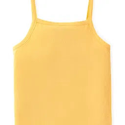 Babyoye Eco Conscious Cotton Sleeveless Slips Butterfly Print Pack of 3 - Multicolour image 3