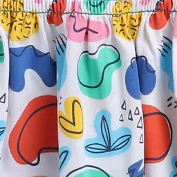 SNUGGLY MONKEY Print Fit & Flare Dress image 3