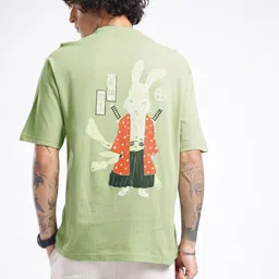 glitchez Urban Savvy Printed Relaxed Fit T-shirt image 3