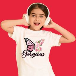 NUSYL Girls Graphic Printed Round Neck Oversized T-shirt-image-71