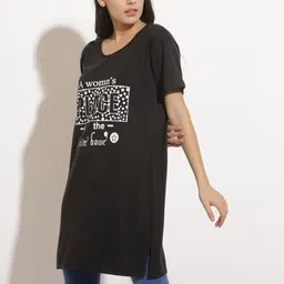 DDASPRATION Women Typography 3 Printed T-shirt image 2