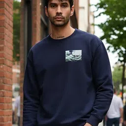 STARFOX Men Printed Sweatshirt image 5